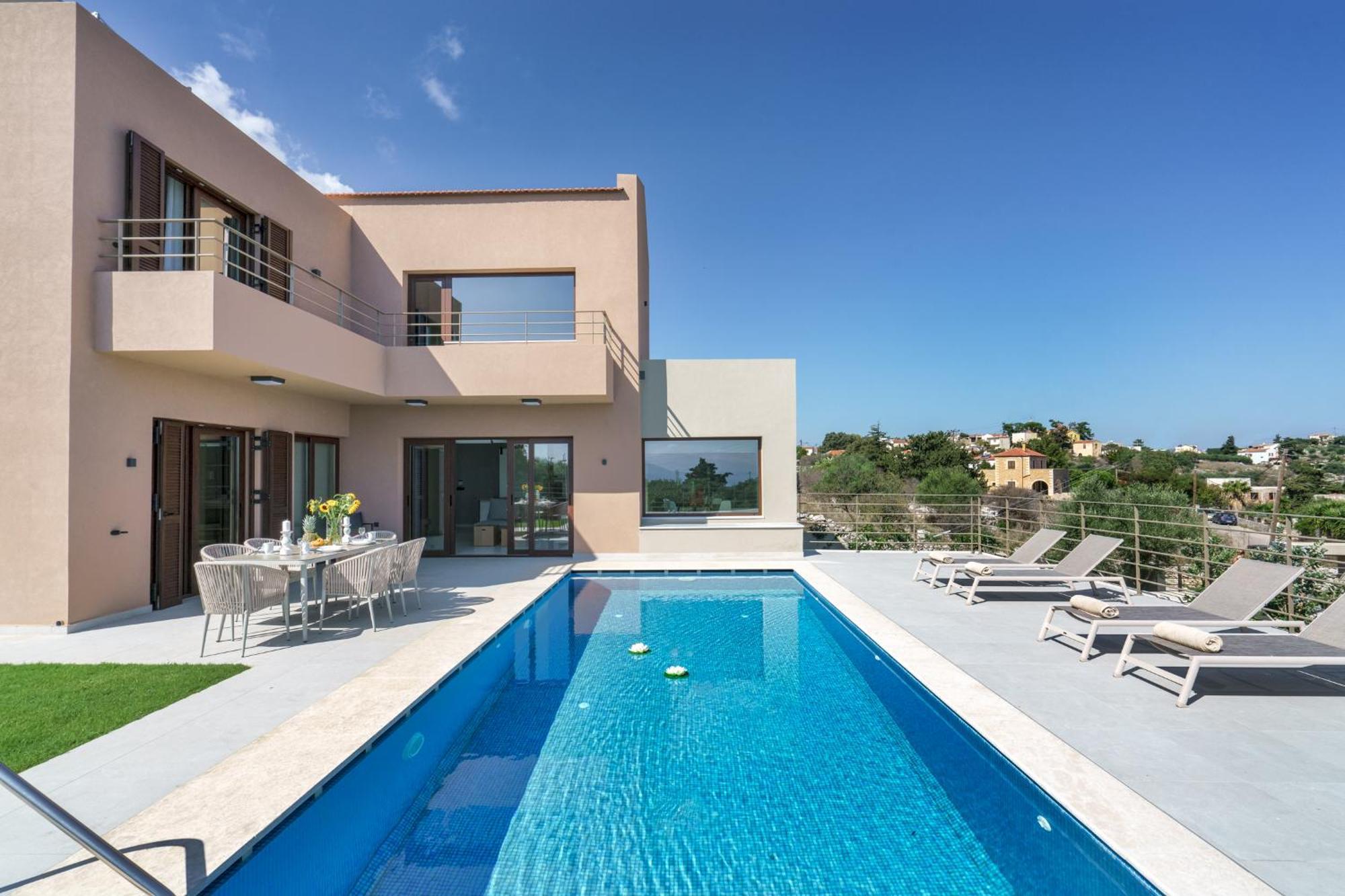 Villa Fos Kefalas Chania Exterior foto
